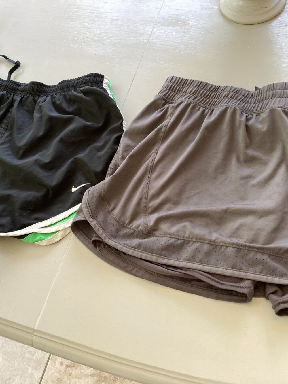 Nike Drifit Shorts & Champion Athletic Skort M Running Gym Training Lot of Two